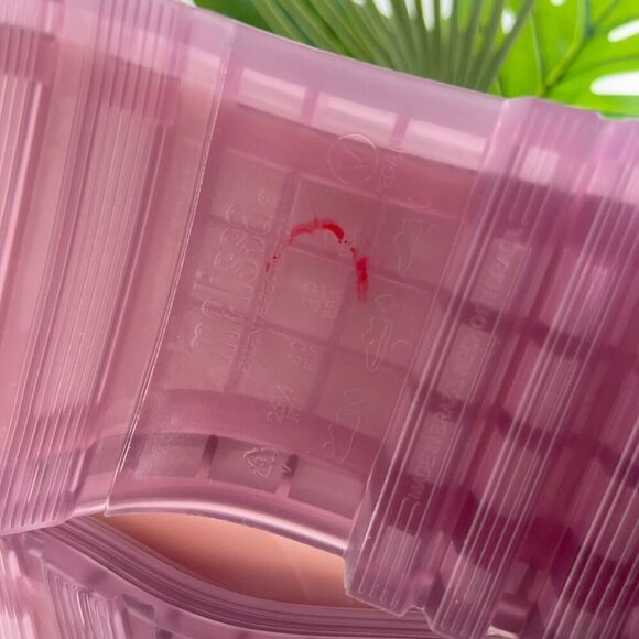 Melissa Melissa Bass Ad Oxford Sneaker Size 9 Pink Rubber Chunky Platform Shoe - Picture 12 of 16